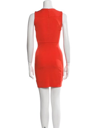 Diane von Furstenberg Crew Neck Mini Dress