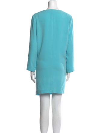 Diane von Furstenberg Scoop Neck Knee-Length Dress