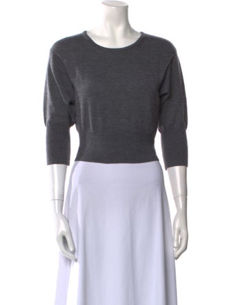 Diane von Furstenberg Merino Wool Scoop Neck Sweater