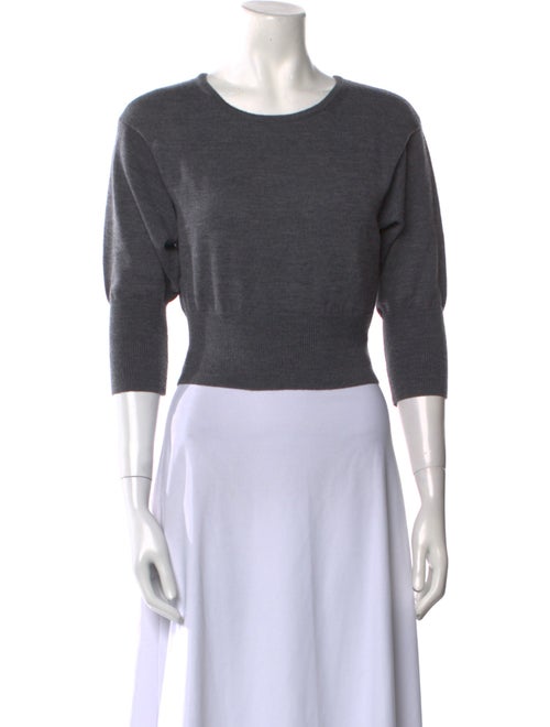 Diane von Furstenberg Merino Wool Scoop Neck Sweater