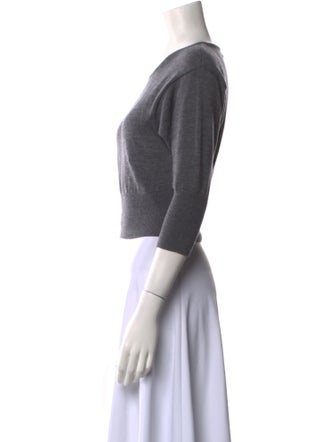 Diane von Furstenberg Merino Wool Scoop Neck Sweater