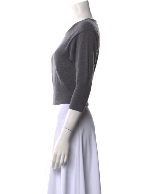 Diane von Furstenberg Merino Wool Scoop Neck Sweater