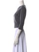 Diane von Furstenberg Merino Wool Scoop Neck Sweater