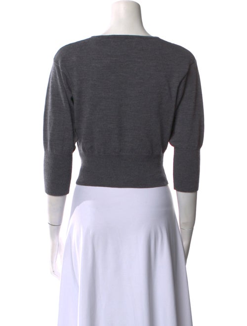 Diane von Furstenberg Merino Wool Scoop Neck Sweater