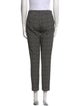 Diane von Furstenberg Polka Dot Print Straight Leg Pants