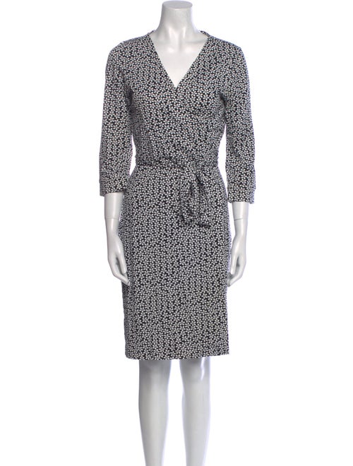 Diane von Furstenberg Printed Knee-Length Dress