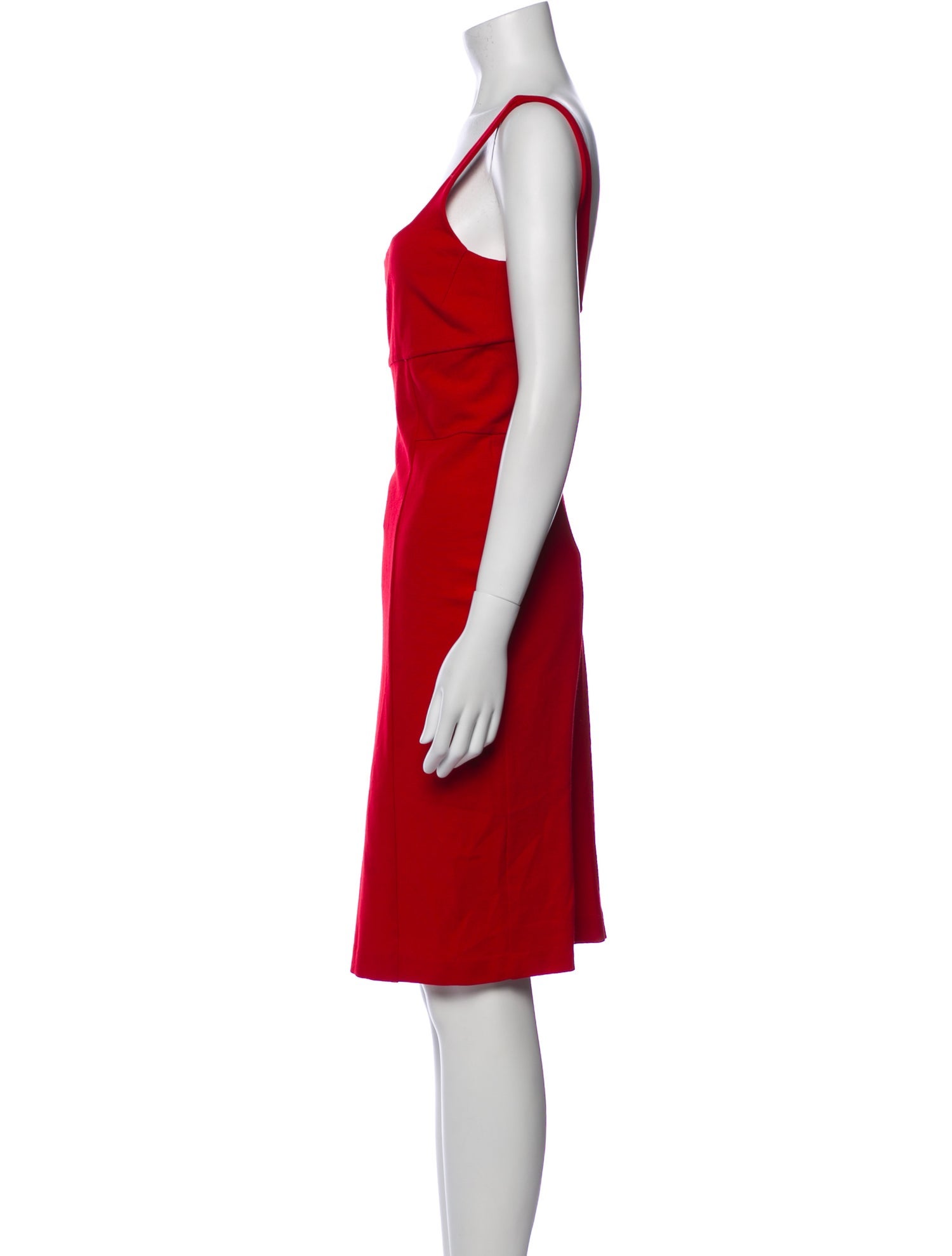 Diane von Furstenberg Square Neckline Knee-Length Dress