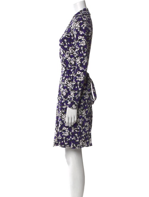 Diane von Furstenberg Floral Print Mini Dress