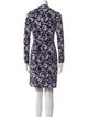 Diane von Furstenberg Floral Print Mini Dress