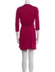 Diane von Furstenberg V-Neck Mini Dress