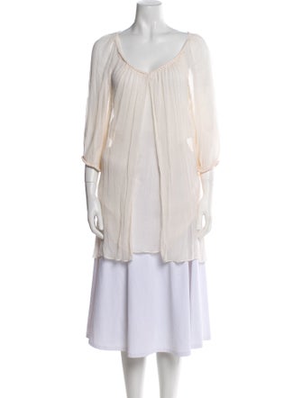 Diane von Furstenberg Mesh Accents Cover-Up