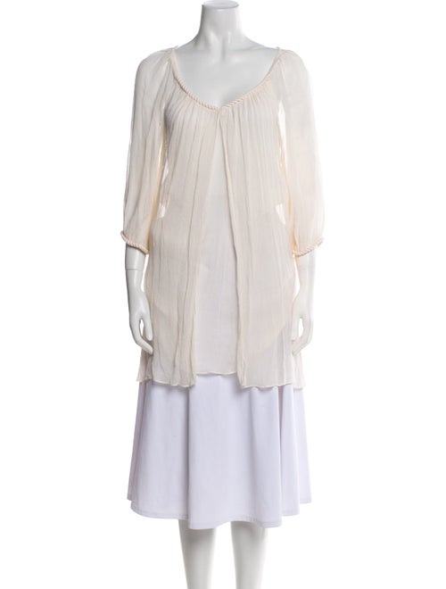 Diane von Furstenberg Mesh Accents Cover-Up