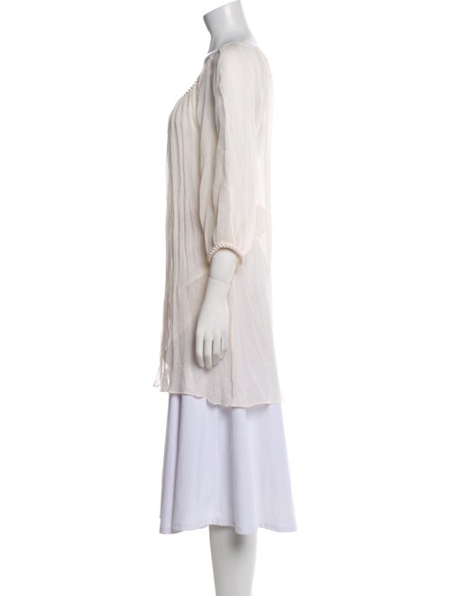 Diane von Furstenberg Mesh Accents Cover-Up