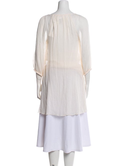 Diane von Furstenberg Mesh Accents Cover-Up