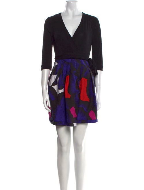 Diane von Furstenberg Printed Mini Dress