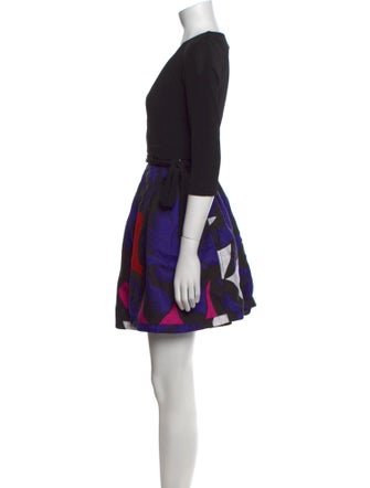 Diane von Furstenberg Printed Mini Dress