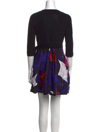 Diane von Furstenberg Printed Mini Dress