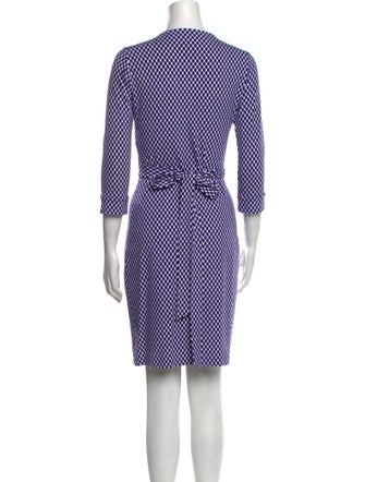 Diane von Furstenberg Printed Mini Dress