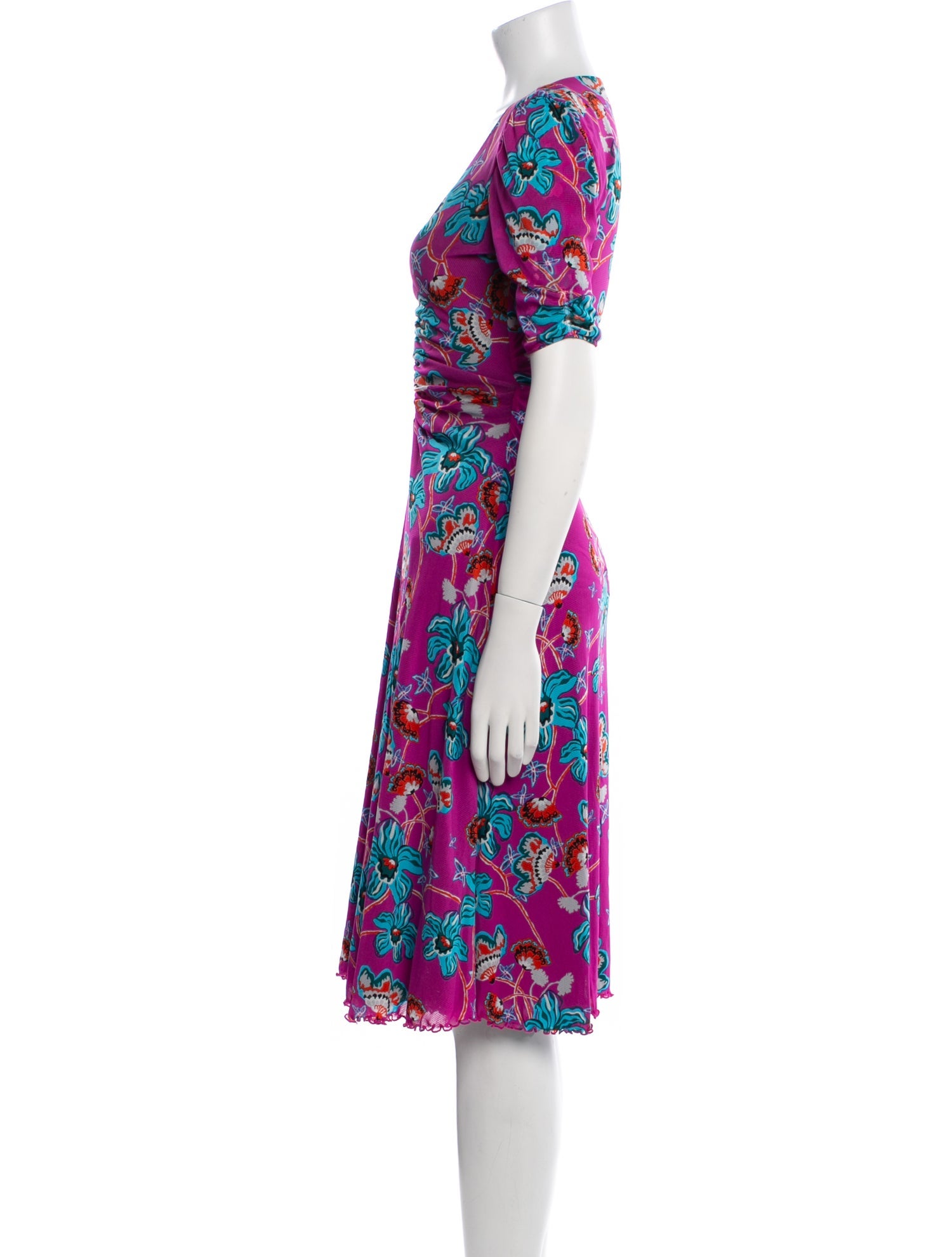 Diane von Furstenberg Silk Midi Length Dress