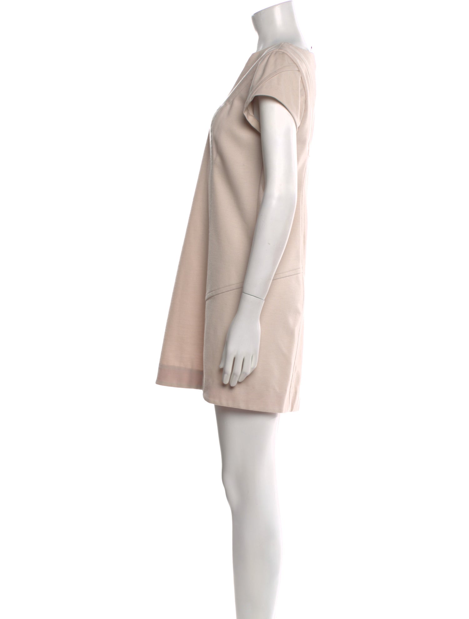 Diane von Furstenberg Cowl Neck Mini Dress