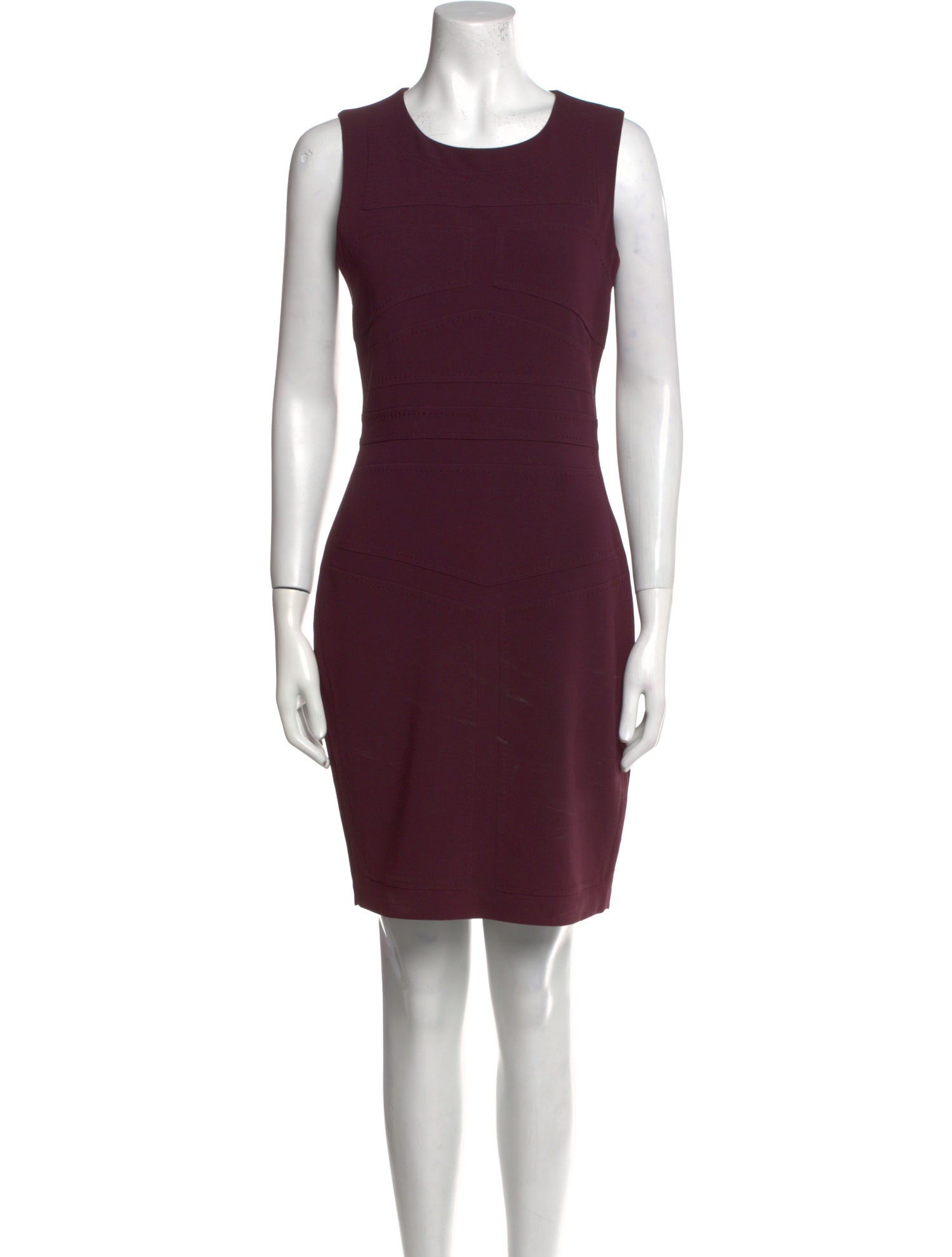 Diane von Furstenberg Crew Neck Mini Dress