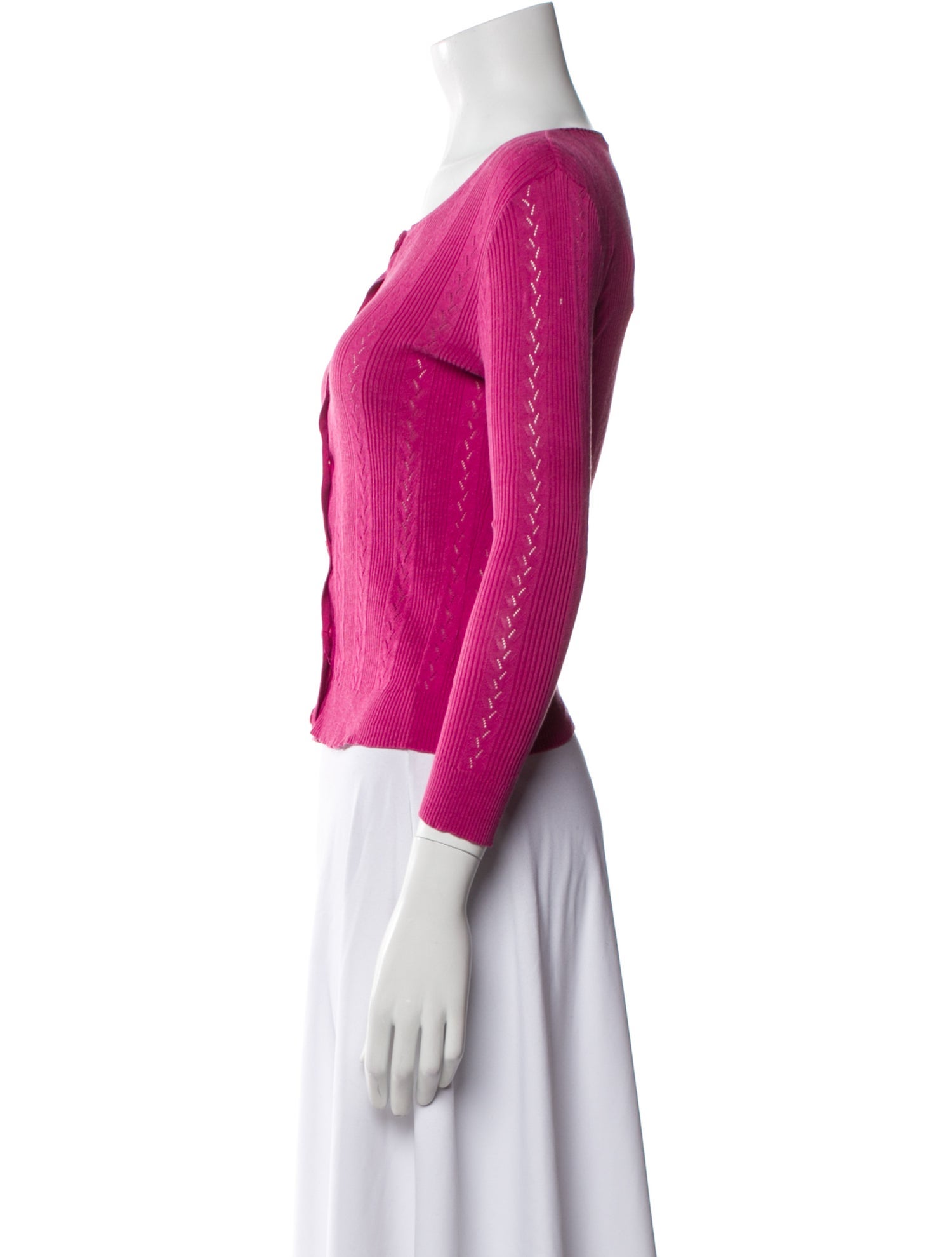 Diane von Furstenberg Silk Scoop Neck Sweater