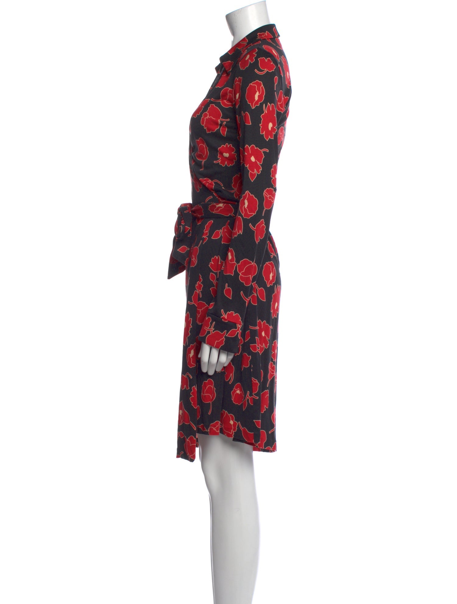 Diane von Furstenberg Silk Knee-Length Dress