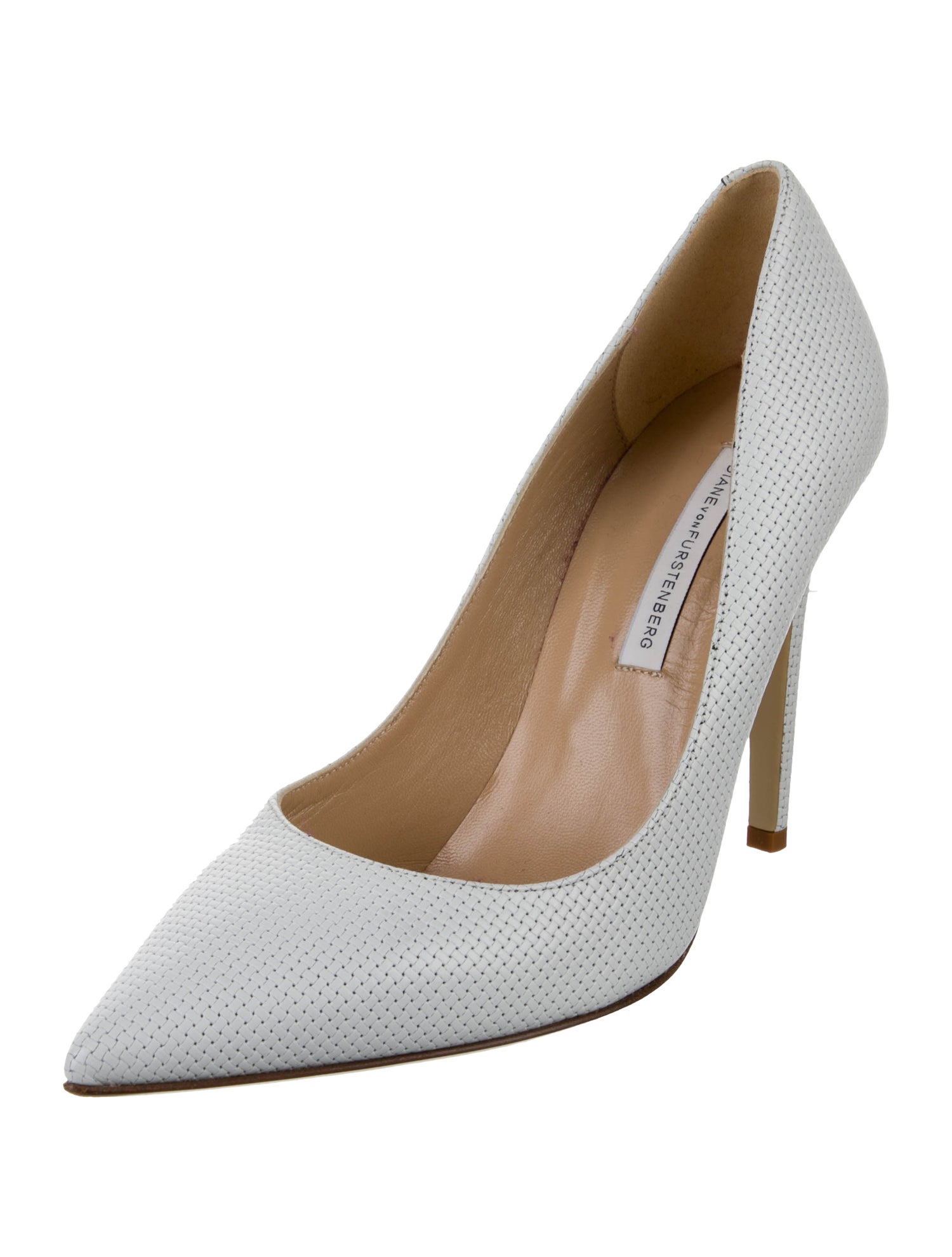 Diane von Furstenberg Leather Pumps