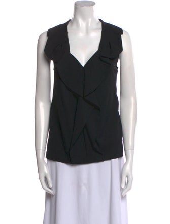 Diane von Furstenberg V-Neck Sleeveless Top