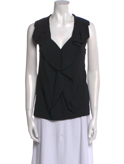 Diane von Furstenberg V-Neck Sleeveless Top