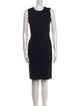 Diane von Furstenberg Crew Neck Knee-Length Dress