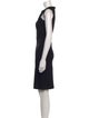 Diane von Furstenberg Crew Neck Knee-Length Dress
