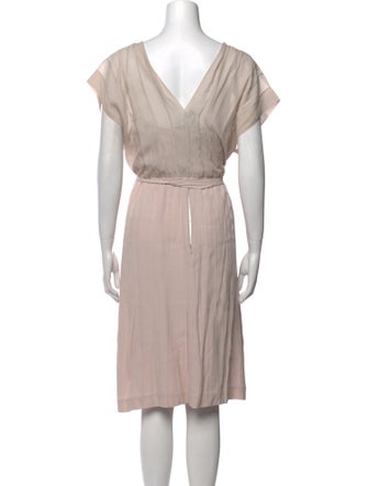 Diane von Furstenberg V-Neck Midi Length Dress