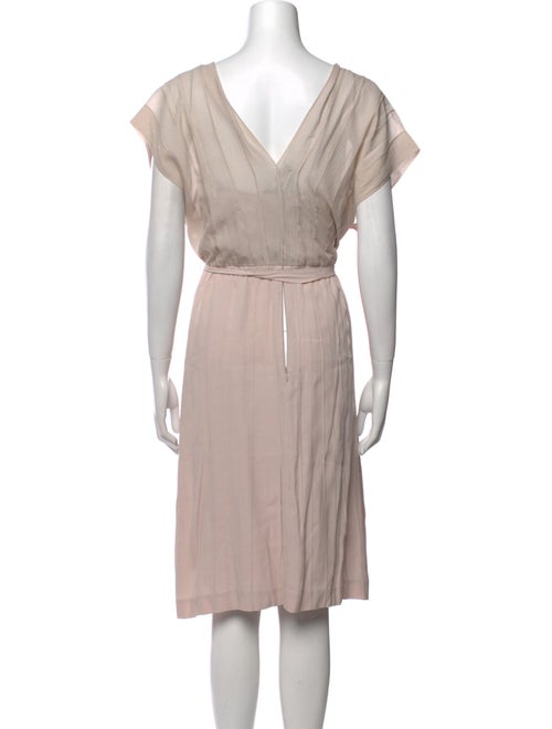 Diane von Furstenberg V-Neck Midi Length Dress