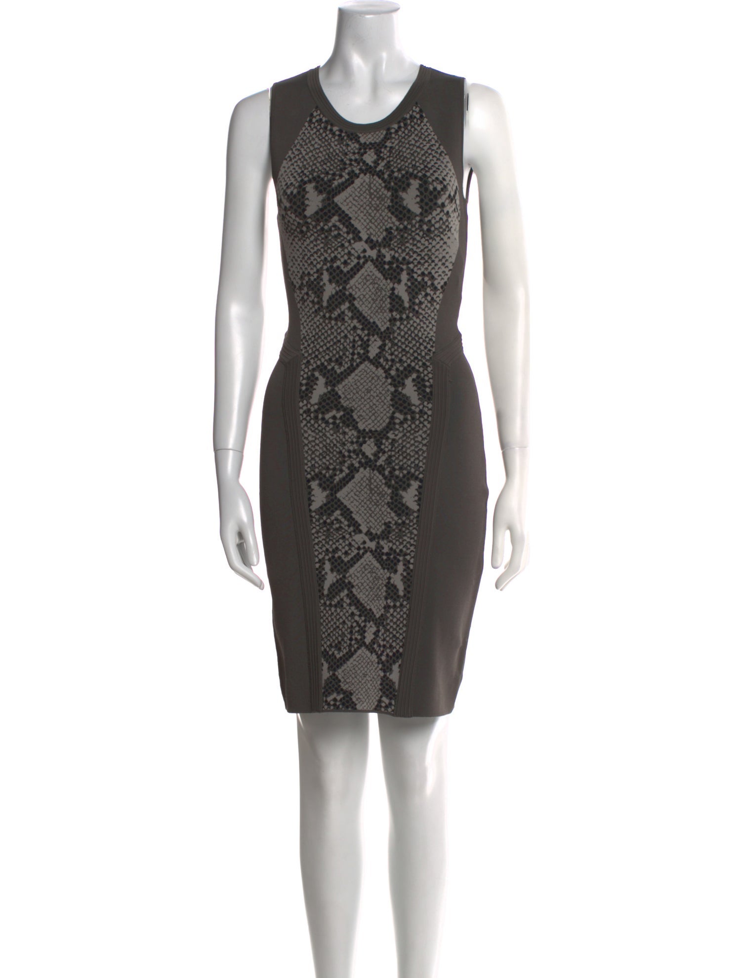 Diane von Furstenberg Animal Print Mini Dress