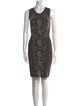 Diane von Furstenberg Animal Print Mini Dress