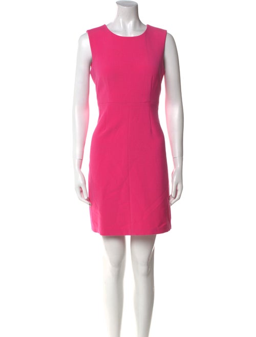Diane von Furstenberg Crew Neck Mini Dress