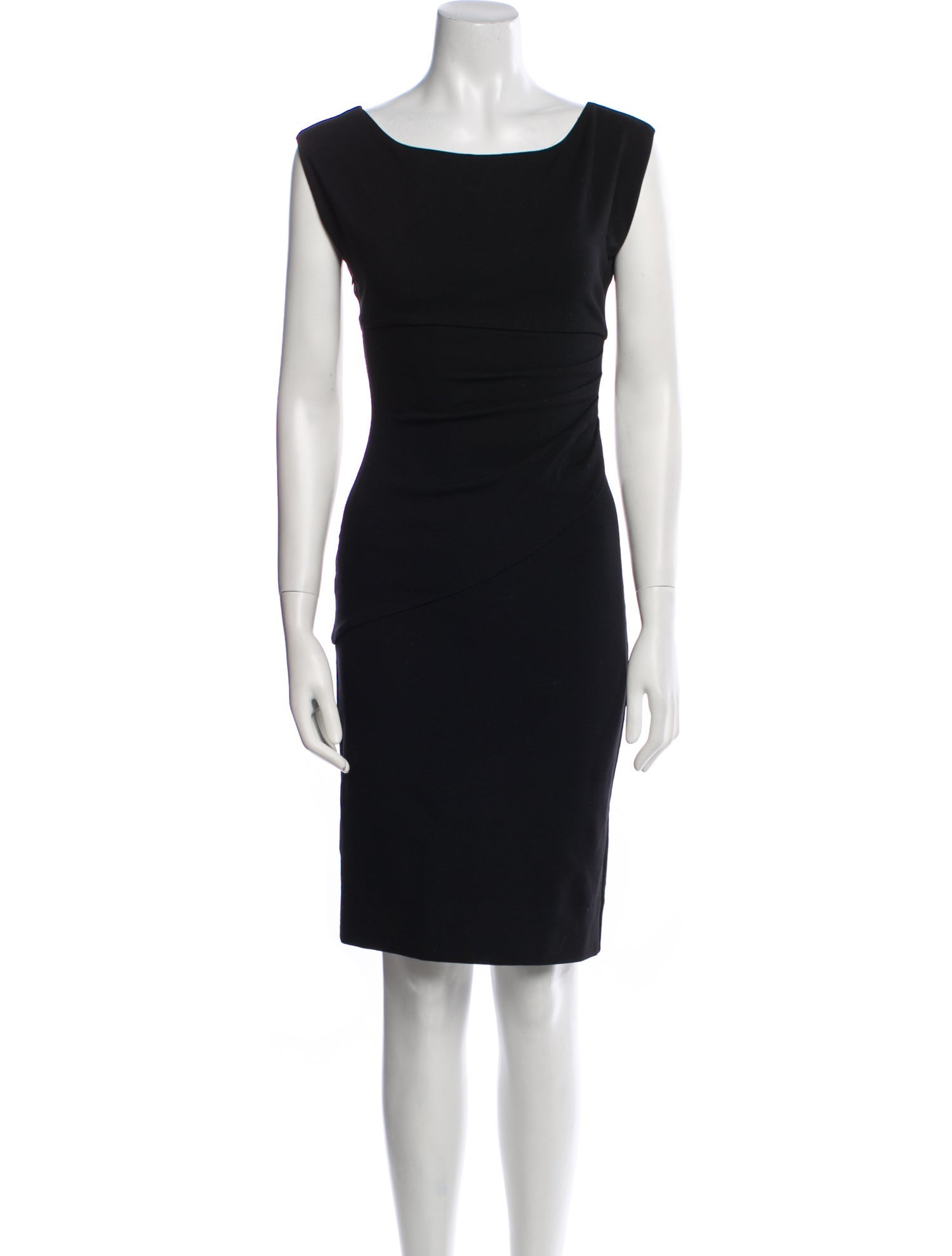 Diane von Furstenberg Bateau Neckline Mini Dress