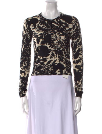 Diane von Furstenberg Wool Printed Sweater