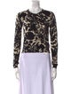 Diane von Furstenberg Wool Printed Sweater