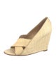 Diane von Furstenberg Straw Sandals
