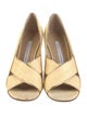 Diane von Furstenberg Straw Sandals