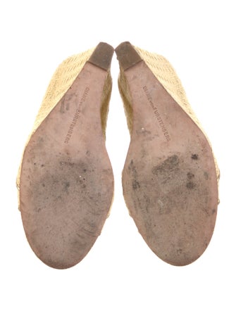 Diane von Furstenberg Straw Sandals