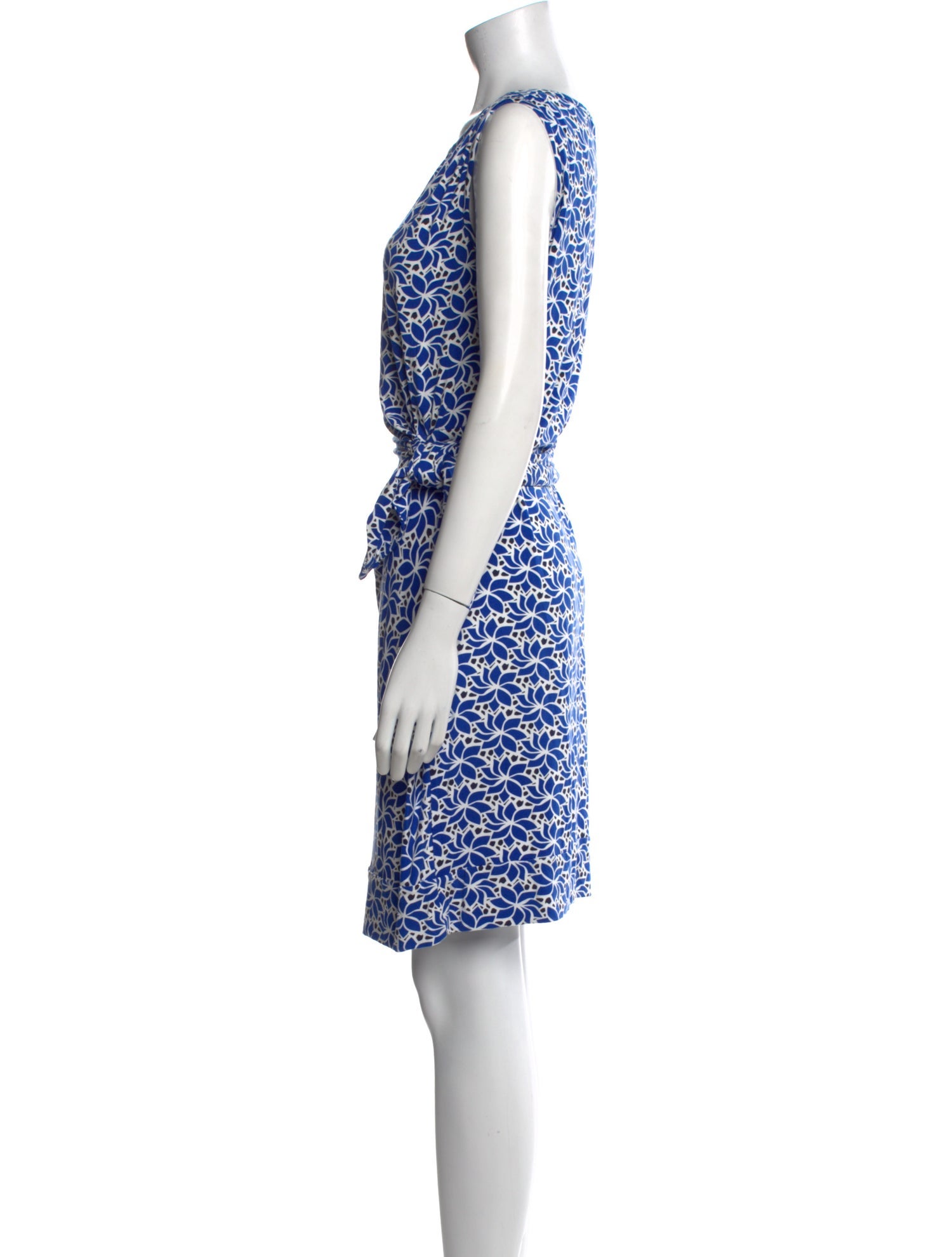 Diane von Furstenberg Printed Knee-Length Dress