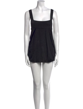 Diane von Furstenberg Square Neckline Mini Dress