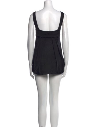 Diane von Furstenberg Square Neckline Mini Dress