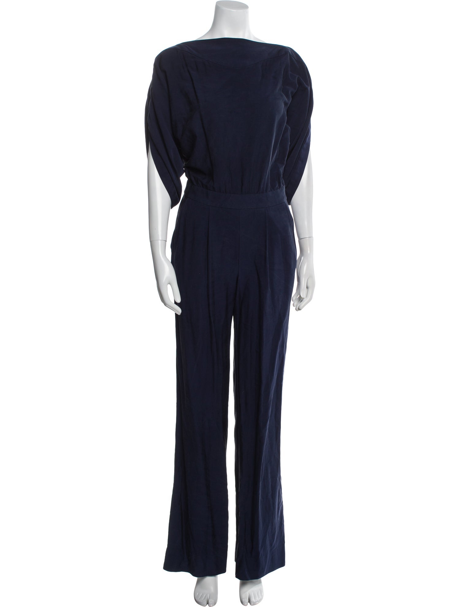 Diane von Furstenberg Bateau Neckline Jumpsuit