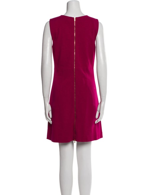 Diane von Furstenberg Scoop Neck Mini Dress