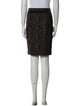 Diane von Furstenberg Animal Print Knee-Length Skirt