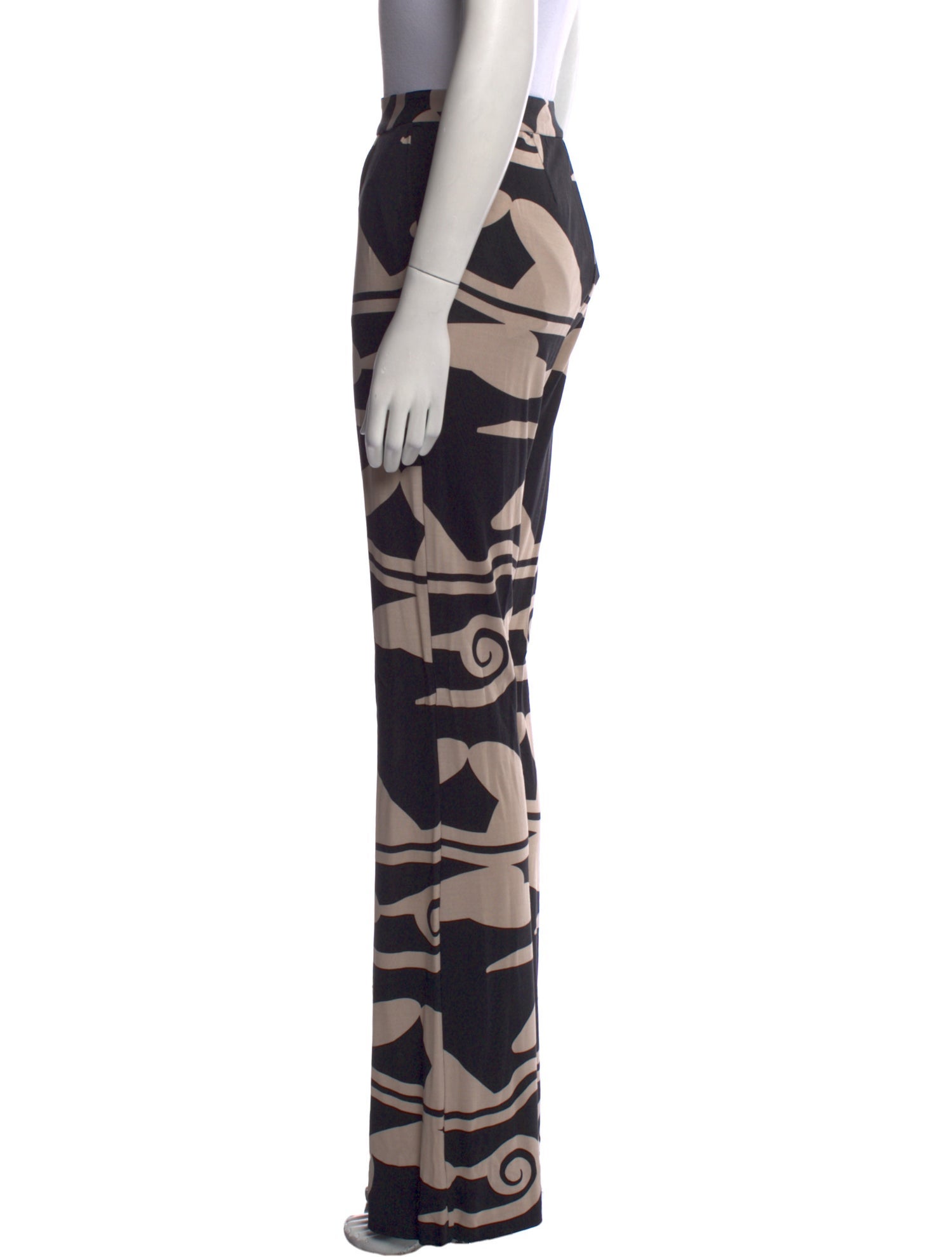 Diane von Furstenberg Silk Wide Leg Pants